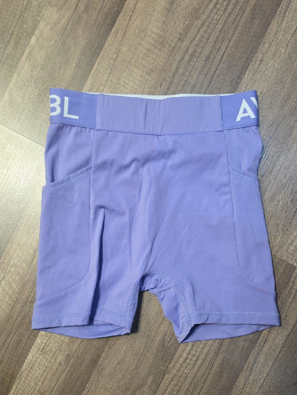 AYBL Lavender Athletic Shorts with Side Pockets